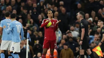 ليفربول يرد على إلغاء هدف فان دايك في مباراة مانشستر سيتي